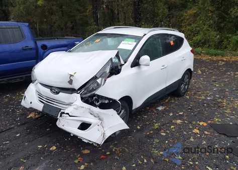 2014 Hyundai Tucson Se from USA, damaged, VIN KM8JUCAG4EU909926